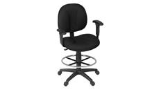 Task & Desk Chairs Regency Furniture Computer Task Chair with Adjustable Arms & Drafting Kit