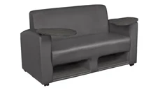 Loveseats Regency Furniture Tablet Arm Loveseat w/ Storage