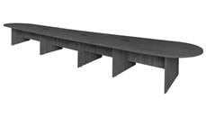 Conference Tables Regency Furniture 20ft Modular Racetrack Conference Table with 3 Power Data Grommets