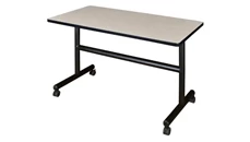 Training Tables Regency Furniture 48in W x 30in D Flip-Top Training Nesting Table