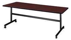 Training Tables Regency Furniture 72in W x 30in D Flip-Top Training Nesting Table