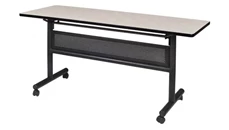 Training Tables Regency Furniture 60in W x 24in D Flip-Top Training Nesting Table with Modesty Panel