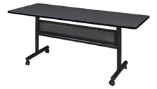 Training Tables Regency Furniture 60in W x 30in D Flip-Top Training Nesting Table with Modesty Panel