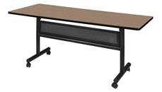 Training Tables Regency Furniture 60in W x 30in D Flip-Top Training Nesting Table with Modesty Panel