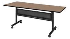 Training Tables Regency Furniture 60in W x 30in D Flip-Top Training Nesting Table with Modesty Panel