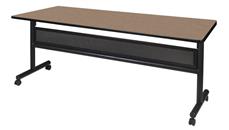 Training Tables Regency Furniture 72in W x 24in D Flip-Top Training Nesting Table with Modesty Panel