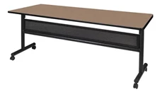 Training Tables Regency Furniture 72in W x 24in D Flip-Top Training Nesting Table with Modesty Panel