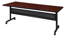 Training Tables Regency Furniture 72in W x 30in D Flip-Top Training Nesting Table with Modesty Panel