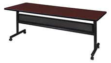 Training Tables Regency Furniture 72in W x 30in D Flip-Top Training Nesting Table with Modesty Panel