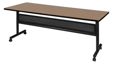 Training Tables Regency Furniture 72in W x 30in D Flip-Top Training Nesting Table with Modesty Panel