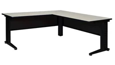 L Shaped Desk Shells Regency Furniture 66in x 78in L-Shape Desk Shell