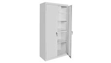 Tall Storage Cabinets Steel Cabinets USA 36in W x 18in D x 72in H Stationary Storage Cabinet