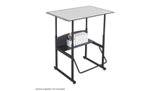 School Desk Safco Office Furniture Adjustable-Height Stand-Up Desk
