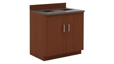 Low Storage Cabinets Safco Office Furniture Hospitality Base Cabinet, Waste Receptacle