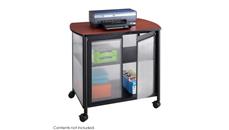 Mobile Storage Cabinets Safco Office Furniture Deluxe Mobile Machine Stand with Doors