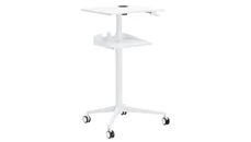 Computer Carts Safco Office Furniture Pneumatic Height-Adjustable Stand-Up Mobile Workstation