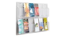 Literature Organizers Safco Office Furniture 12 Pamphlet Display