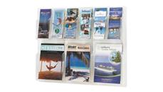 Literature Organizers Safco Office Furniture 3 Magazine and 6 Pamphlet Display