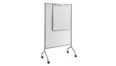 Mobile Boards Safco Office Furniture Full Whiteboard Privacy Screen, 42in x 72in