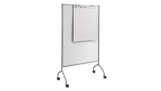Mobile Boards Safco Office Furniture Full Whiteboard Privacy Screen, 42in x 72in