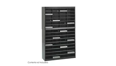 Mail Sorters Safco Office Furniture Steel 60 Compartment Letter Size Literature Organizer