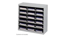 Mail Sorters Safco Office Furniture Steel 18 Compartment Project Organizer