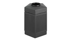 Trash Cans & Waste Receptacles Safco Office Furniture 45 Gallon in Door/Outdoor Receptacle