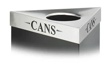 Trash Cans & Waste Receptacles Safco Office Furniture Cans Recycling Receptacle Lid