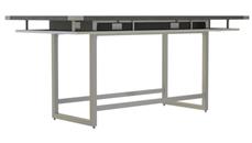 Conference Tables Safco Office Furniture 8ft Conference Table, Standing-Height
