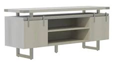 Storage Credenzas Safco Office Furniture Low Wall Cabinet Wood Doors