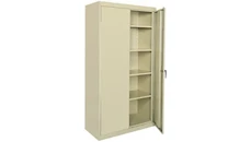 Tall Storage Cabinets Sandusky Lee 36in W x 18in D x 72in H Storage Cabinet