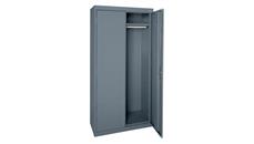 Tall Storage Cabinets Sandusky Lee 46in W x 24in D x 72in H Wardrobe Cabinet