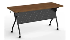 Training Tables Special T 60in x 24in Flip Top Nesting Table