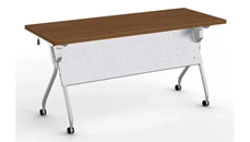 Training Tables Special T 48in x 24in Flip Top Nesting Table