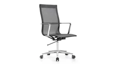 Conference Room Chairs Woodstock High Back Mesh Swivel Chair