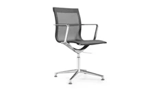 Ergonomic Task Chairs Woodstock Side Swivel Chair with Glides