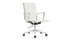 Conference Room Chairs Woodstock Mid Back Leather Swivel Chair