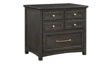 Lateral File Cabinets Wilshire Furniture 34in W Combo Lateral File