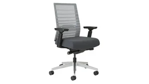Ergonomic Task Chairs Beniia Ergonomic Mesh Back Task Chair with Aluminum Base