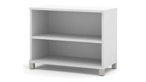 Bookcases Bestar Office Furniture Two Shelf Bookcase