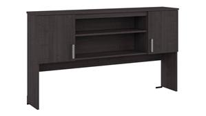 Hutches Bestar Office Furniture 65in W Hutch with Doors