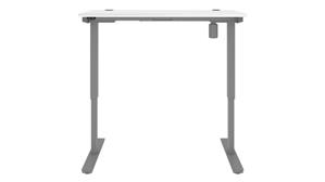 Adjustable Height Desks & Tables Bestar Office Furniture 48in W x 24in D Standing Desk