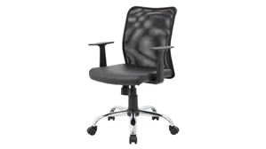 Conference Room Chairs WFB Designs Mesh Task Chair W/ T-Arms