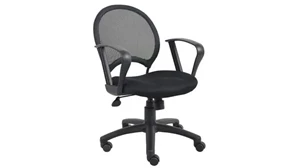Ergonomic Task Chairs WFB Designs Mesh Task Chair with Loop Arms