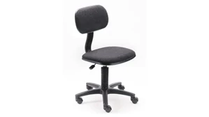 Ergonomic Task Chairs WFB Designs Armless Task Chair