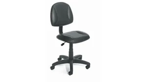 Ergonomic Task Chairs WFB Designs Armless Task Chair
