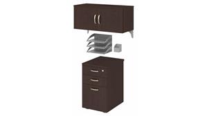 Storage Cabinets Bush Furnishings Storage and Accessory Kit