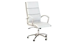 Executive Desk Chairs Bush Furnishings High Back Leather Executive Office Chair