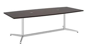 Conference Tables Bush Furniture 8ft Conference Table with Metal Base
