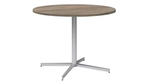 Conference Tables Bush Furniture 42in Round Conference Table with Metal Base